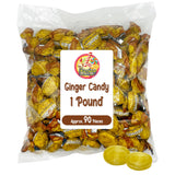 Ginger Candy – Thoughtful Wellness Gift for Mom, Pregnancy Care Package, 1 lb Bag of 90 Candies