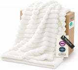 Bedsure GentleSoft Throw Blanket for Grandkids – Snuggly Fleece Bed Cover for Sleepovers, Reading Corner, and Nap Time