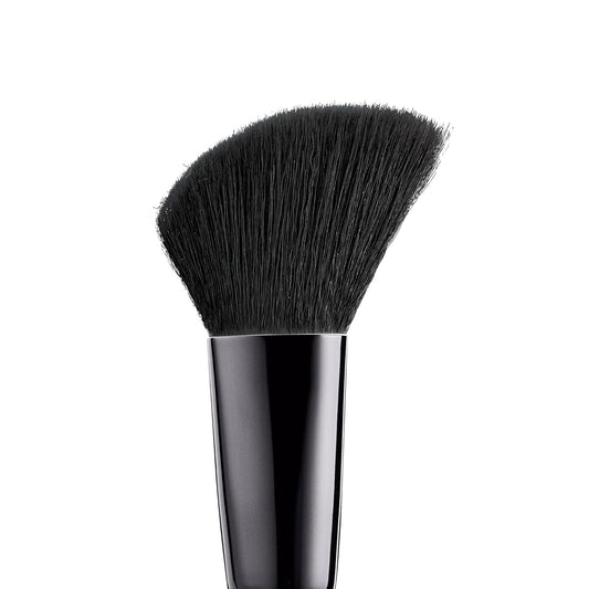 100% synthetic taklon/nylon bristles that are dense yet soft