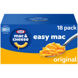Kraft Easy Mac Single-Serve Mac & Cheese Packets – Easy Lunchbox Add-On for Picky Eaters