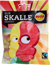 Bubs Godis Sur Skalle Swedish Sour Skull Gummies 180g Value Pack – Fun Wedding Candy Buffet Addition & Anniversary Gift Basket Filler