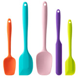 Aurora Food-Grade Heat-Resistant Silicone Spatulas – Non-Toxin Utensil Set for Safer Family Cooking