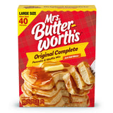 Mrs. Butterworth Pancake and Waffle Mix, Quick Just-Add-Water Mix for Busy Weekday Mornings, 32 oz