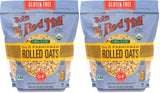 Bob's Red Mill Organic Gluten Free Old Fashioned Rolled Oats – Practical Holiday Gift for Gluten-Free Friends and Family, 32oz