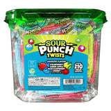 Sour Punch Twists – Coworker and Team Snack Share, Resealable Bulk Chewy Candy for the Office