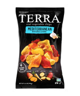 Terra Mediterranean Vegetable Chips – Portable Gluten-Free Snack for Picnics, Camping and Patio Days, 6.8 Oz
