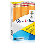 Paper Mate EverStrong #2 Pencils – Simple #2 Pencil Set with a Clean Yellow Woodcase Finish