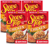 Stove Top Stuffing Mix Chicken Flavor 6 oz – Family-Sized Thanksgiving Side That Pleases Kids and Adults Alike