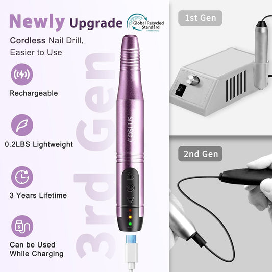 adjustable speed up to 20,000 rpm with forward and reverse rotation