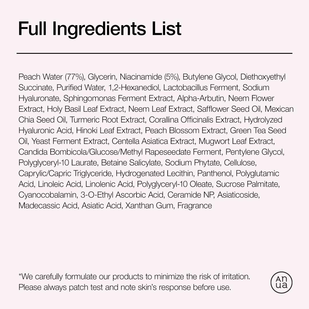 Anua Peach 70 Niacinamide Serum – Premium K-Beauty Brightening & Hydrating Serum