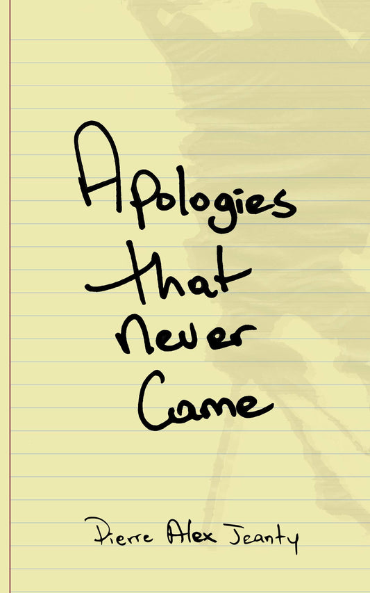 Apologies That Never Came – Neutral Toned Poetry Keepsake for Less-Is-More Bookshelf Styling