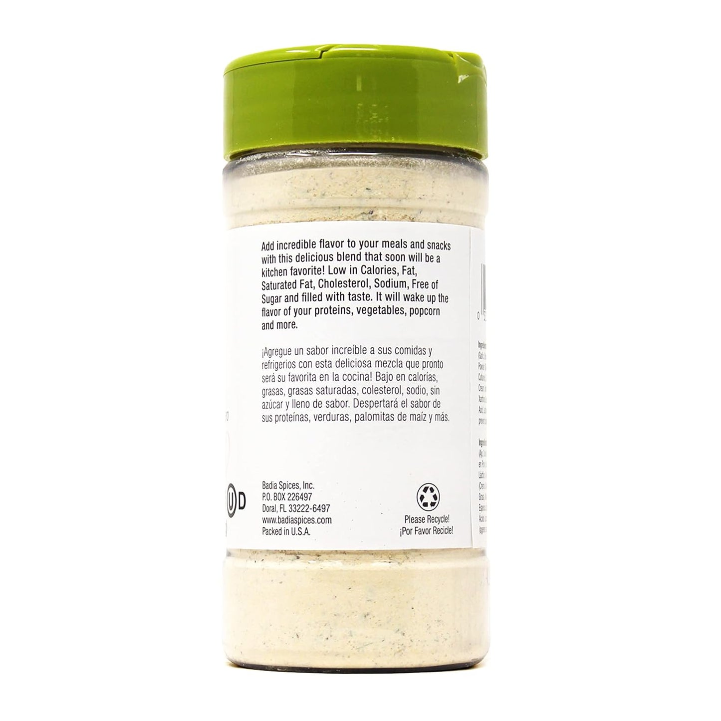 Badia Ranch Seasoning Powder, 5 oz – Backyard Grilling & BBQ Rub for Meats and Veggies