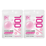 DC24 DAILY CARE 100% Xylitol Gum – Aspartame-Free Bubblegum Chewing Gum for Kids Lunchbox