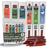 Buffalo Bob's Signature Exotic Jerky – Bold & Uncommon Game Meats, Elevated High-Protein Gift Box