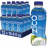 ZICO Single-Ingredient Coconut Water 45 Calories – Effortless Daily Hydration for Restrained Living