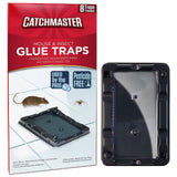 Catchmaster Glue Boards – Pesticide-Free Indoor Pest Traps for Mouse, Spider, and Roach Control, Designed for Homes with Kids, Pets, and Sensitive Environments