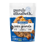 Purely Elizabeth Cookie Granola Chocolate Chip – Camp Breakfast Staple for Outdoor Mornings, Pour Over Milk Cereal with Dark Chocolate Chunks