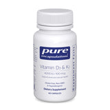 Pure Encapsulations Vitamin D3 & K2 – Single Capsule Daily Routine for Simple Wellness