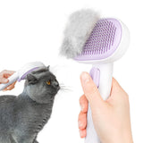 Aumuca Deshedding Brush – Mindful Pet Care Tool for Reducing Loose Fur and Promoting Coat Health