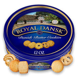 Royal Dansk Danish Butter Cookies – No-Preservative Cookie Variety Pack Safe for the Whole Family, Recognizable Tin Kids Love Reaching For