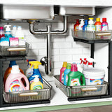 ARSTPEOE Pull-Out Cabinet Shelf – Time-Saving Storage for Busy Home Office and Utility Routines