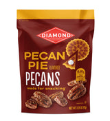 Diamond of California Pecan Pie Snack Nuts – School-Safe Lunchbox Add-In for Picky Eaters