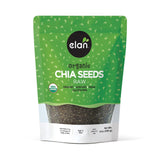 Elan Organic Chia Seeds – Housewarming Gift for the Health-Conscious Friend, Resealable Bag of Organic Black Chia for Daily Use