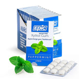 Epic Xylitol Bubblegum Chewing Gum – Sugar-Free Kids Lunchbox Treat for Cavity Protection, 1.06g Xylitol