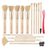 Real Perfection Complete Makeup Brush Kit with Bonus Razor – Thoughtful Holiday Gift for Mom and Girlfriend