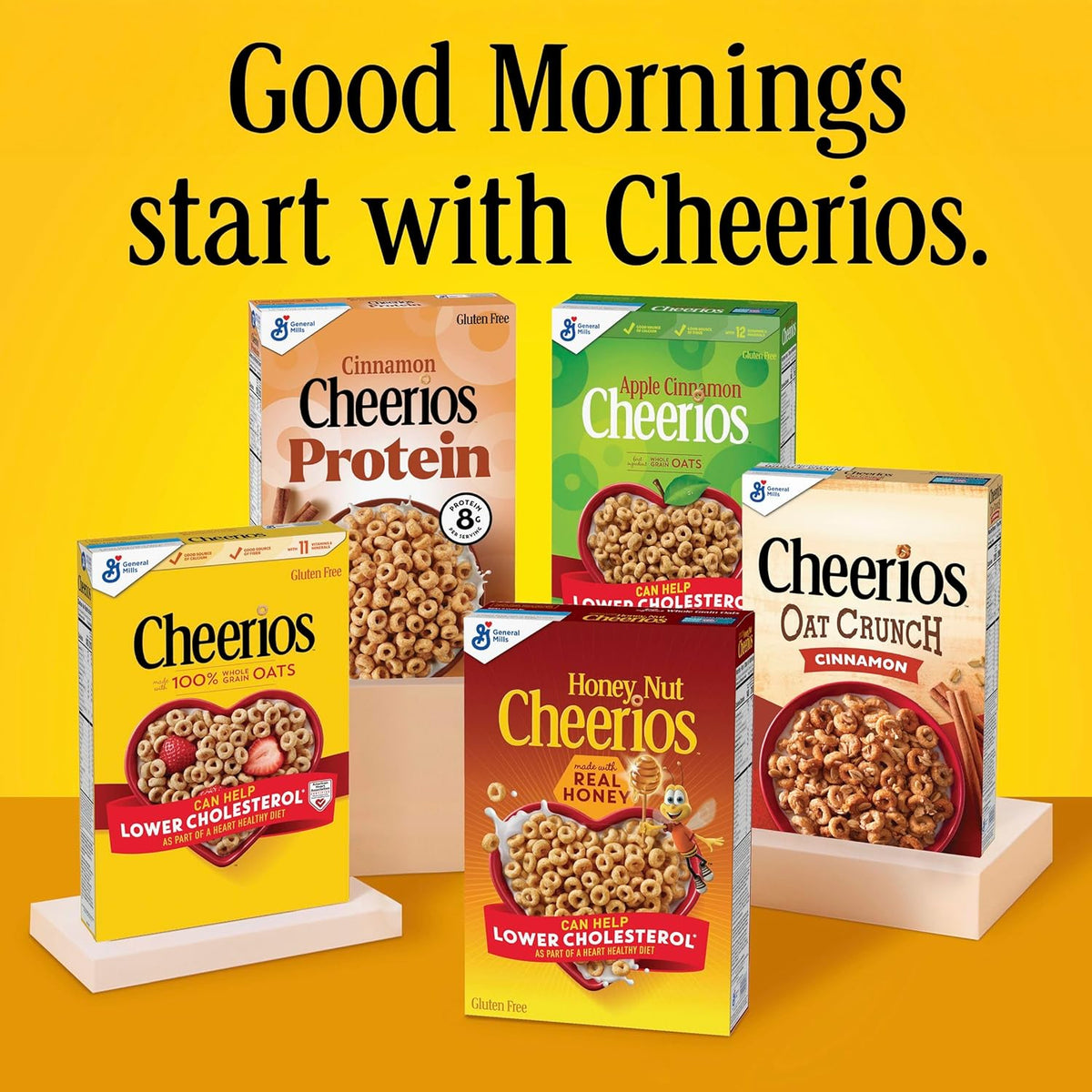 Frosted Cheerios Heart Healthy Cereal – Nostalgic 90s Birthday Gift for Childhood Cereal Fans, 18.4 oz
