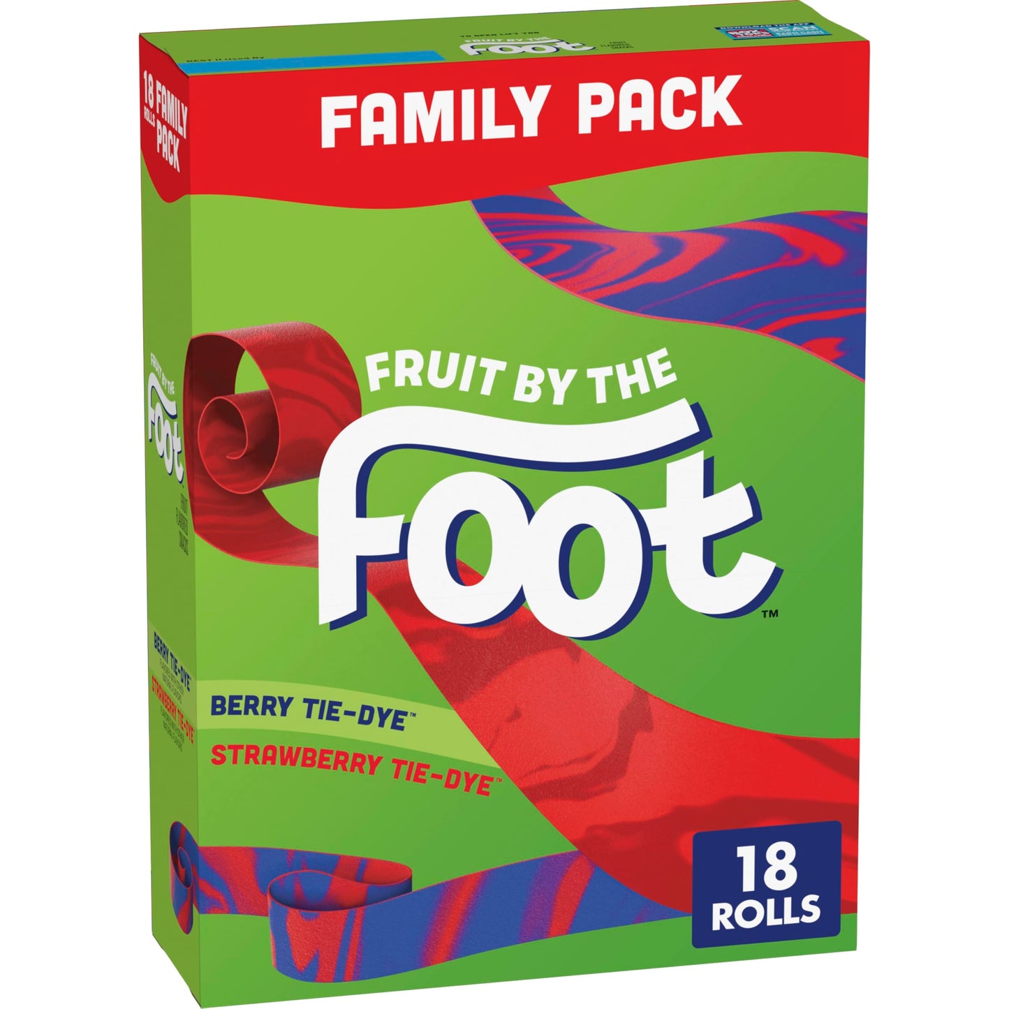 Fruit by the Foot No Artificial Flavors Gummy Snacks – Gelatin-Free Lunchbox Snack for Health-Conscious Families