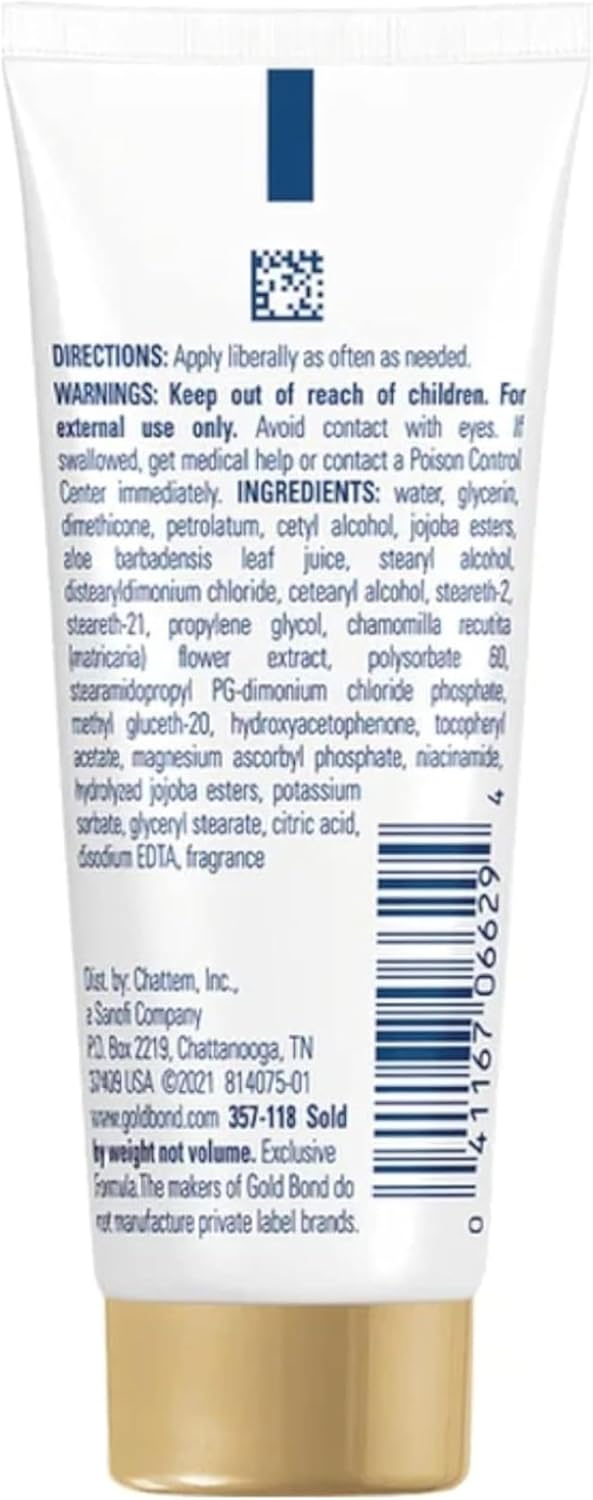 Gold Bond Ultimate Healing Lotion – Fragrance-Free Nightly Skin Therapy for Bedside Wind-Down Rituals