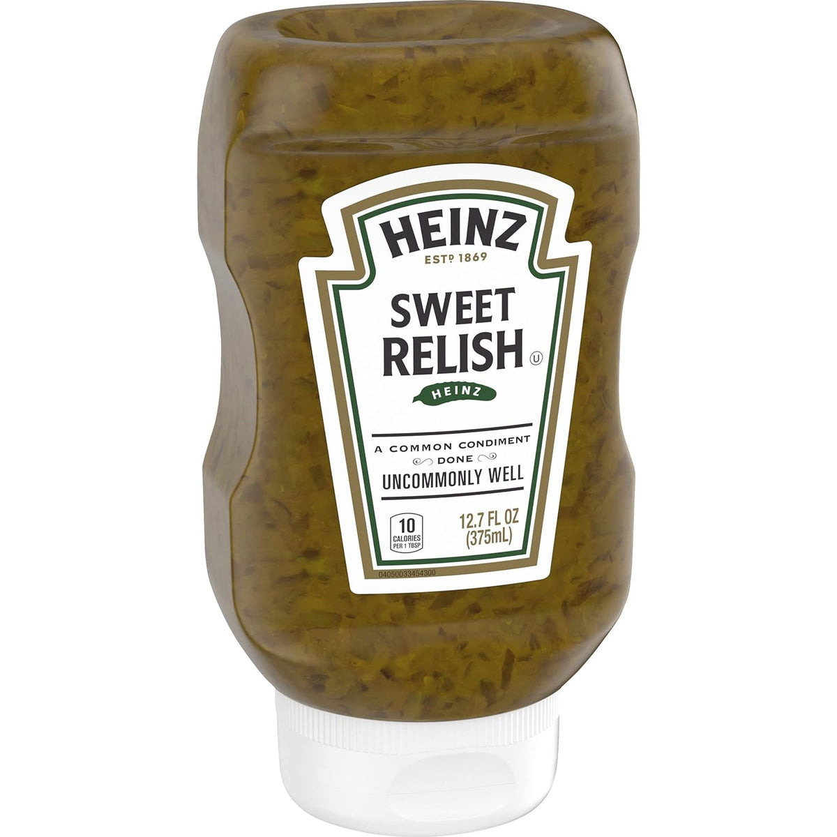 Heinz Sweet Relish 12.7 fl oz – Portable Condiment for Patio Grilling and Camping Meals