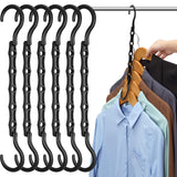 AMKUFO Magic Space-Saving Hangers – Quick-Access Closet System for Apartment Dwellers