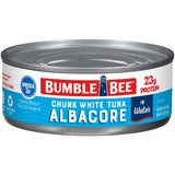 Bumble Bee Albacore Tuna in Water – Shelf-Stable Wild Caught Protein for Camping, Road Trips, and Job-Site Lunches
