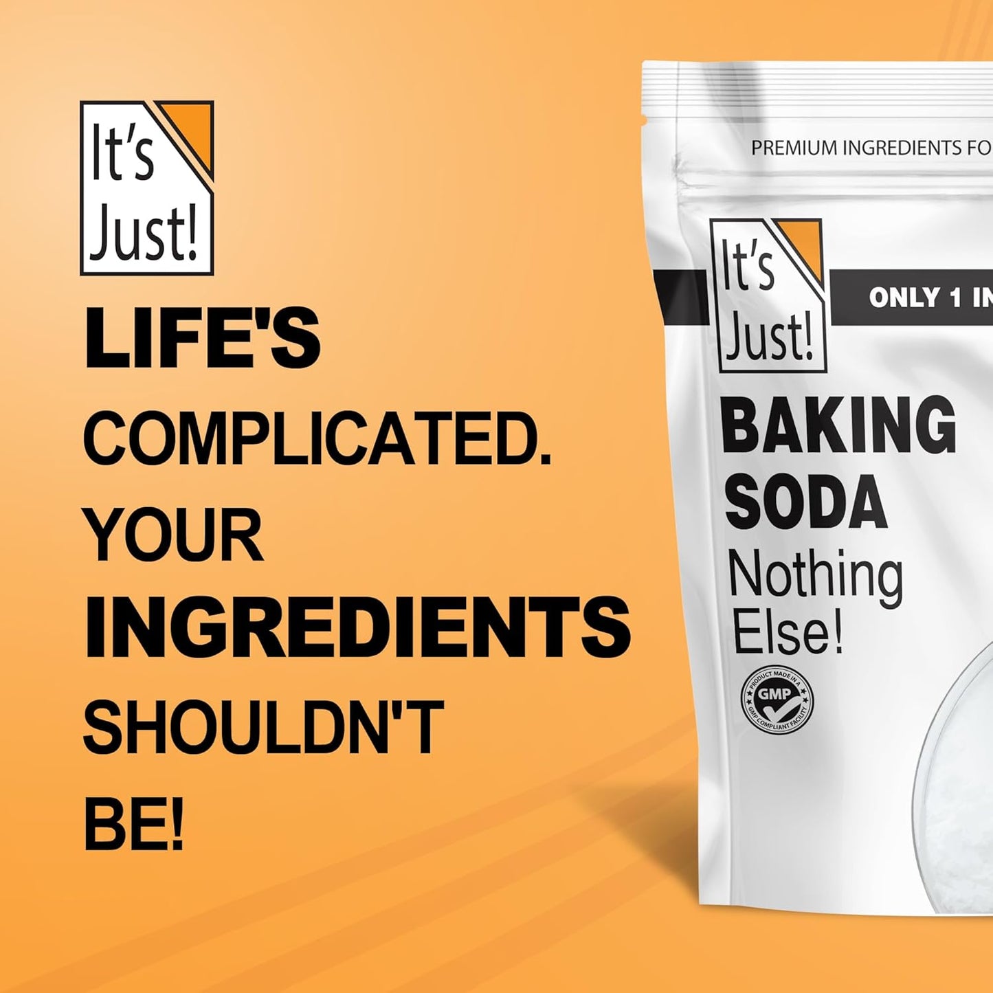 It's Just - Baking Soda for Family Kitchens: Kid-Friendly Baking and Gentle Cleaning