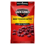 Jack Link's Teriyaki Beef Tender Bites – Resealable 8 oz Bag for Home Office Pantry Stocking