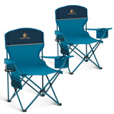 ALPHA CAMP 2-Pack Portable Folding Chair Set – Valentine's Day Gift for Couples Who Camp, Tailgate, and Travel Together