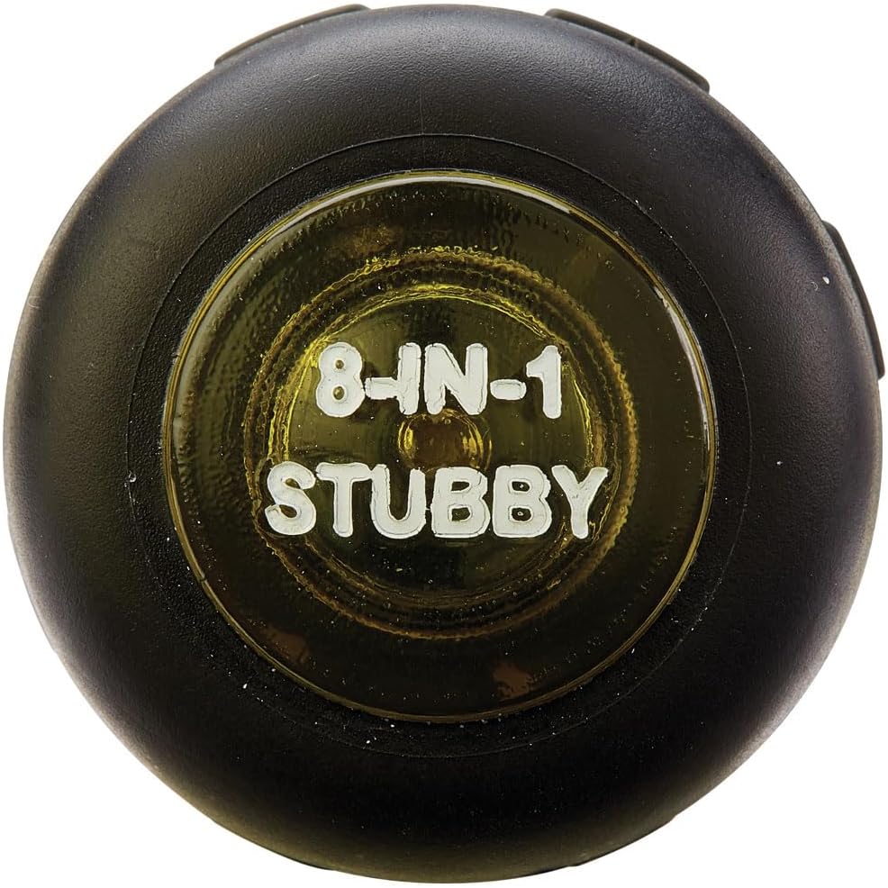 Klein Tools 32308 Stubby 8-in-1 Screwdriver – Replace Eight Drivers with One Compact Tool