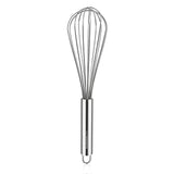 3-Pack Stainless Steel Whisks – Efficient Prep Solution for Restaurant Line Chefs and Commercial Kitchens