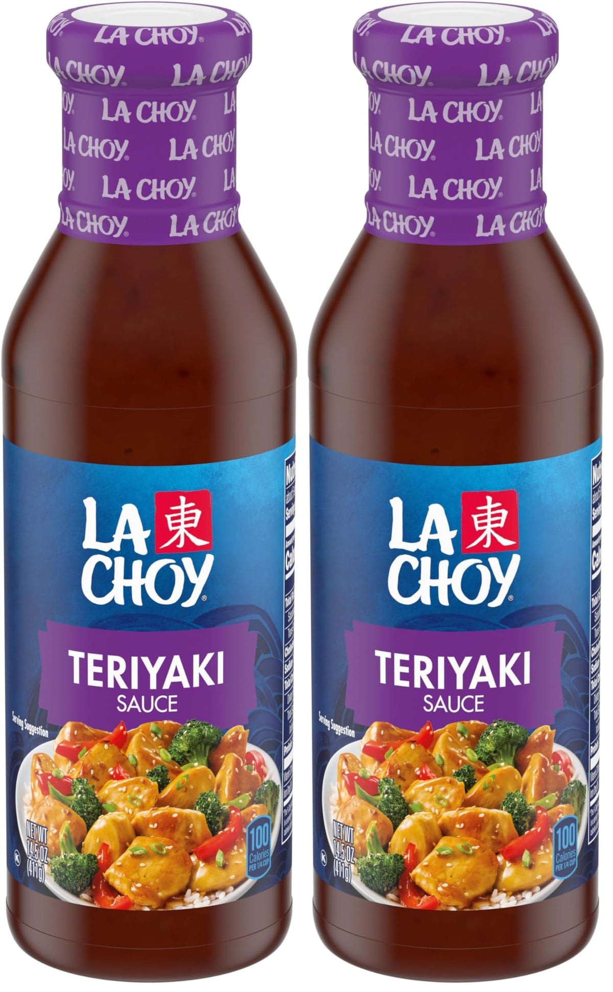 La Choy Teriyaki Stir Fry Sauce & Marinade, 14.5 oz Bottle (Pack of 2)