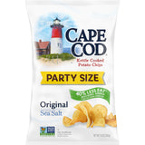 Cape Cod Potato Chips Original Kettle Chips – 14 oz Clean-Ingredient Pantry Snack for Mindful Munching