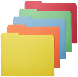 Amazon Basics Sturdy Manila Folders with Reinforced Tabs for Remote Workers, Converting Loose Paperwork into a Structured Home Filing System