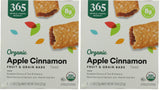 365 by Whole Foods Market, Organic Apple Cinnamon Cereal Bar 6 Count, Pre-Workout Fuel for Trail and Gym Bag