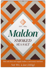 Maldon Smoked Sea Salt Flakes – 140-Year Heritage Pyramid Crystals for Elevated Home Dining