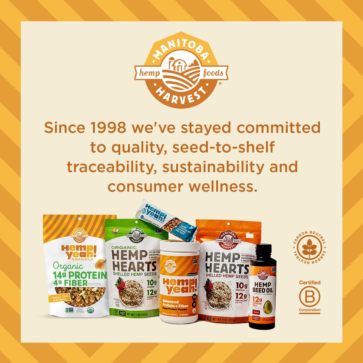 Manitoba Harvest Hemp Yeah Granola – Organic Omega-Rich Topping for a Calming Wellness Routine