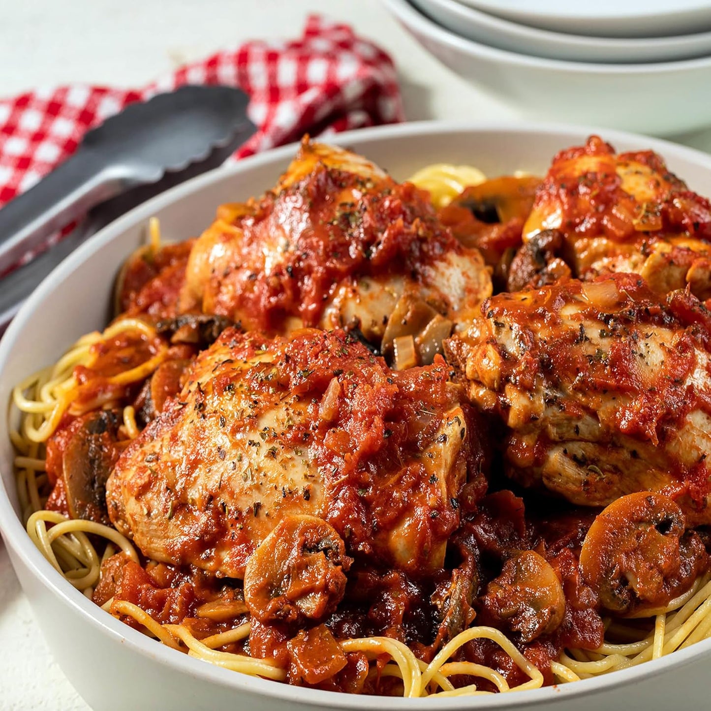 McCormick Italian Mushroom Spaghetti Sauce Mix – One-Packet Italian Sauce for Clutter-Free Pantry, 15-Minute Recipe