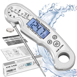 ANDAXIN Premium Meat Thermometer Gift for Weekend Grillers and Holiday Cooks - Color-Matched Waterproof Probe for Anniversary, Retirement, and Hostess Gifts