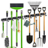 ZONGOOL Stainless Steel Broom and Mop Rack – Practical First-Apartment Gift for College Grads and Renters