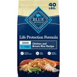 Blue Buffalo Life Protection Formula Senior Dog Food – No Poultry By-Product, Corn, Wheat, Soy or Artificial Preservatives, 5 lb Bag